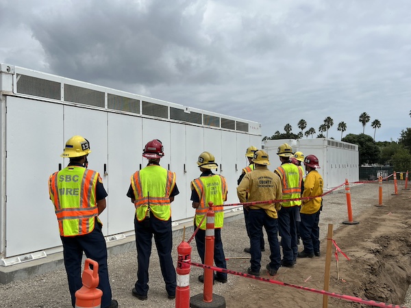BESS Emergency Response - Professional training for battery storage facility operations