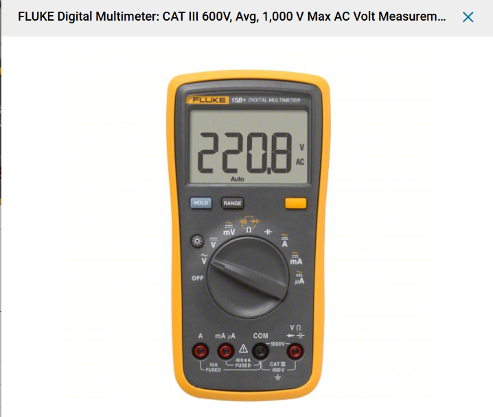 Digital multimeter