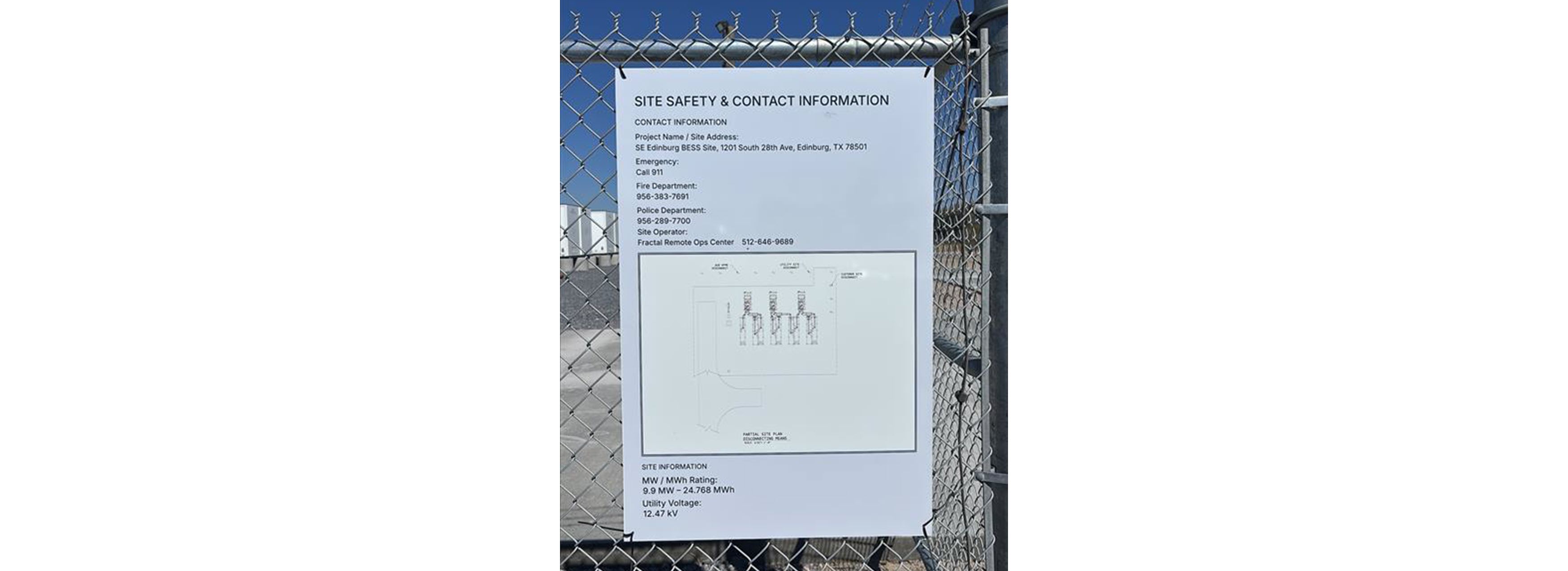 Emergency Information Board